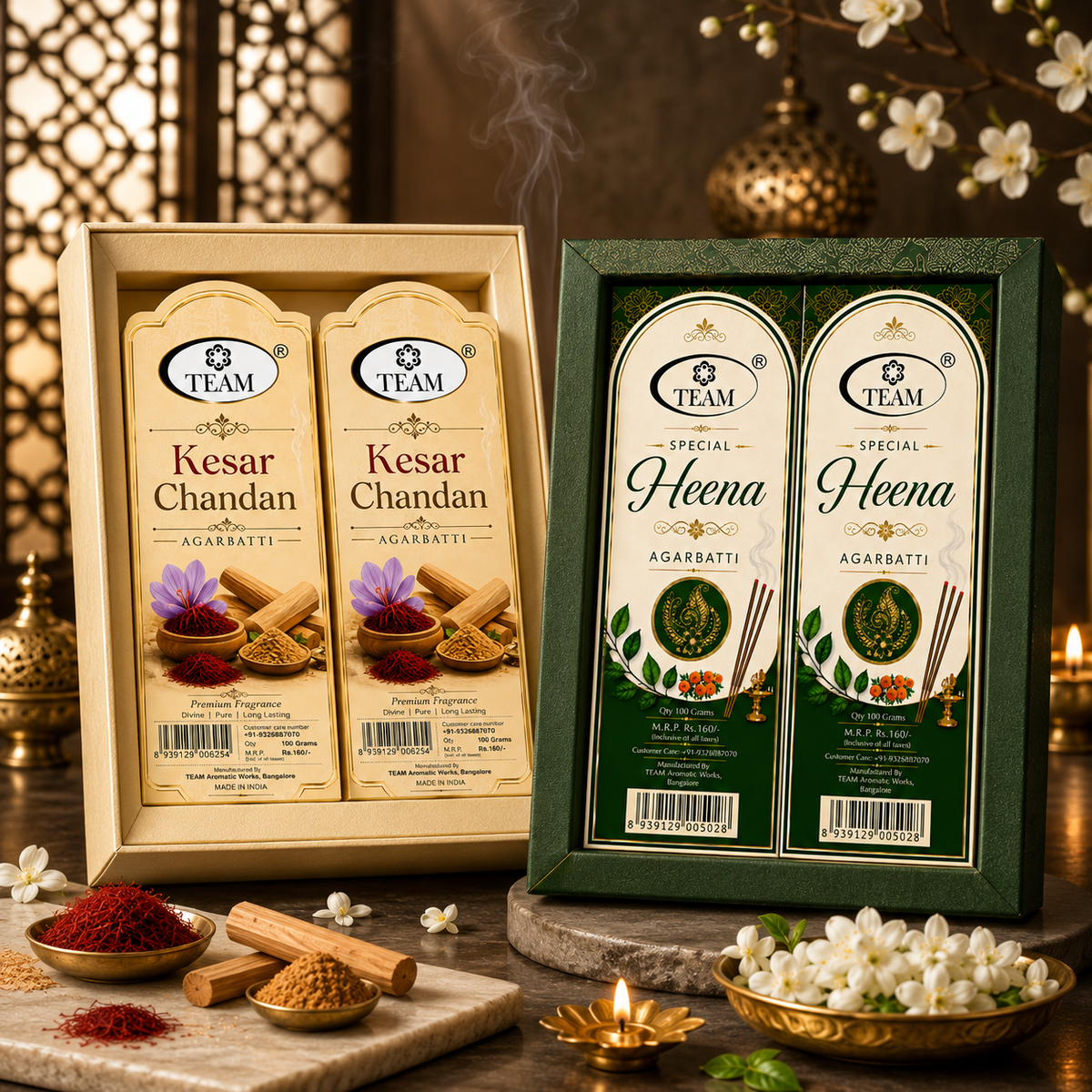 Kesar Chandan and Special Heena Combo