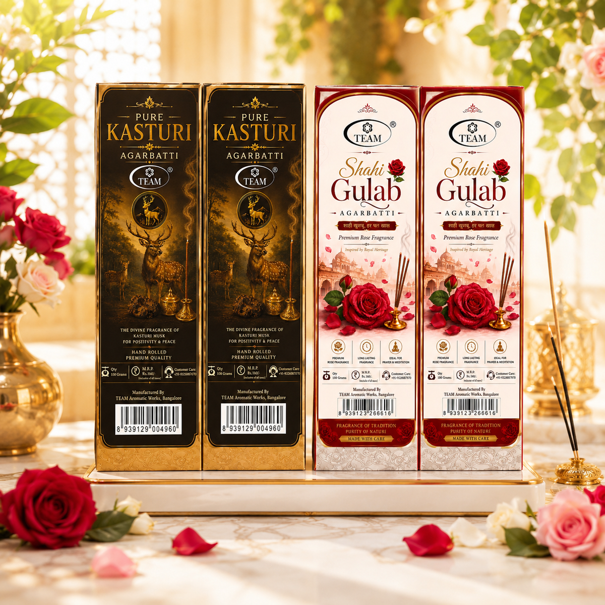 Pure Kasturi and Shahi Gulab Combo