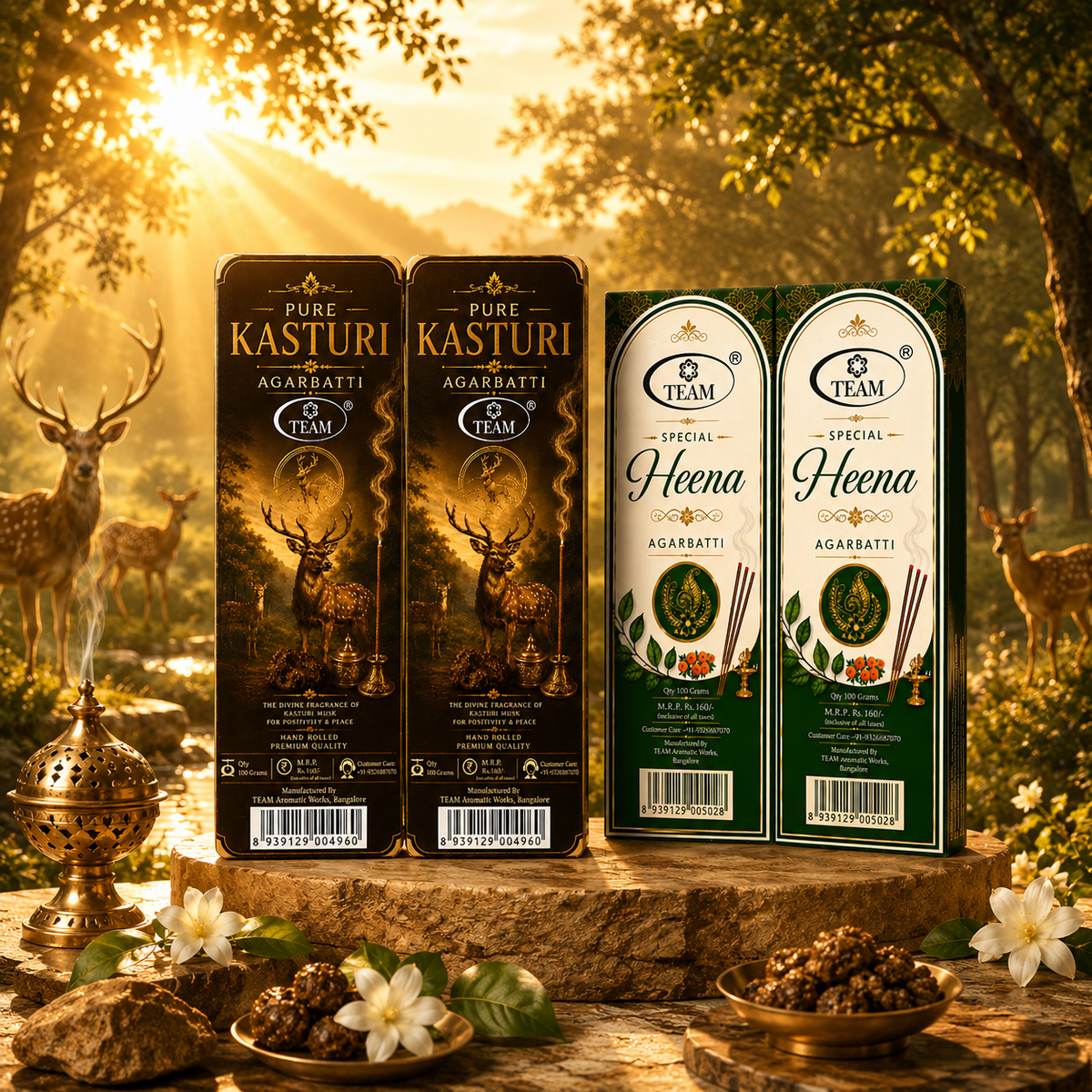 Pure Kasturi and Special Heena Combo