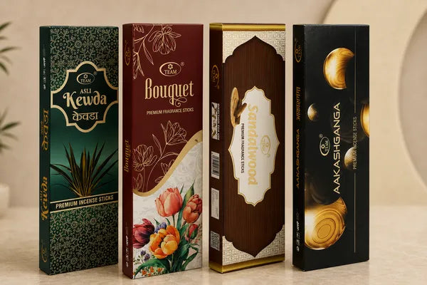 Aakashganga Sandalwood Bouquet Kewda Combo